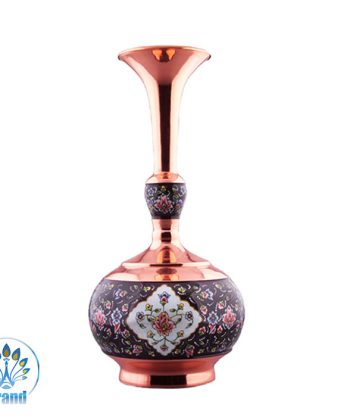 painted copper vase- dalberi model