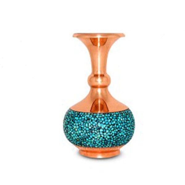 turquoise turnip vase