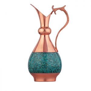 turquoise inlaying pitcher-sorahi model