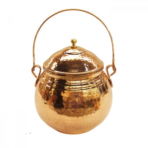 copper dizi hammered