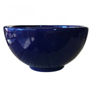 glazed pottery bowl